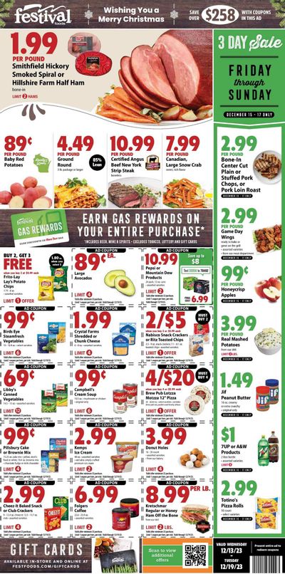 Festival Foods (WI) Weekly Ad Flyer Specials December 13 to December 19, 2023