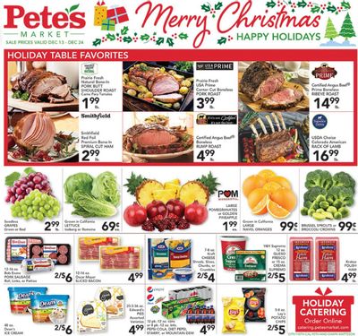 Pete's Fresh Market (IL) Weekly Ad Flyer Specials December 13 to December 24, 2023