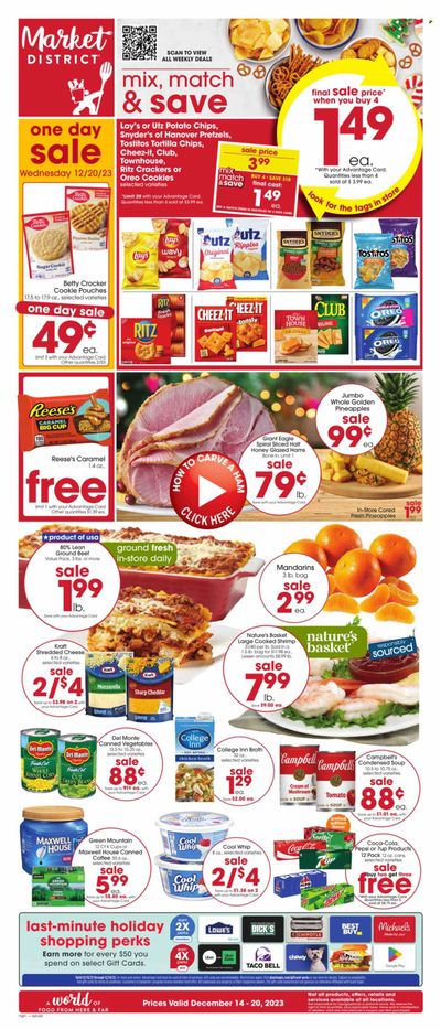 Giant Eagle (OH) Weekly Ad Flyer Specials December 14 to December 20, 2023