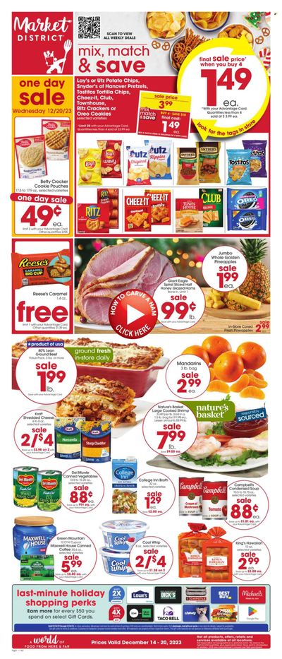 Giant Eagle (OH) Weekly Ad Flyer Specials December 14 to December 20, 2023