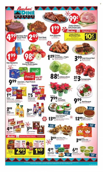 Bashas' Diné Markets (AZ, NM) Weekly Ad Flyer Specials December 13 to December 19, 2023