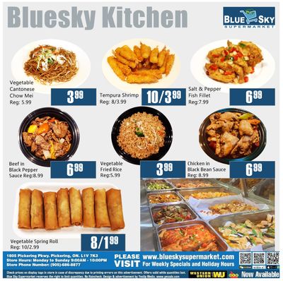 Blue Sky Supermarket (Pickering) Flyer May 22 to 28
