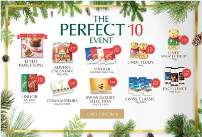 Lindt Chocolate Canada Sale: The Fall Perfect 10 Event + Get 150 Lindor Truffles for Only $45 + More Deals
