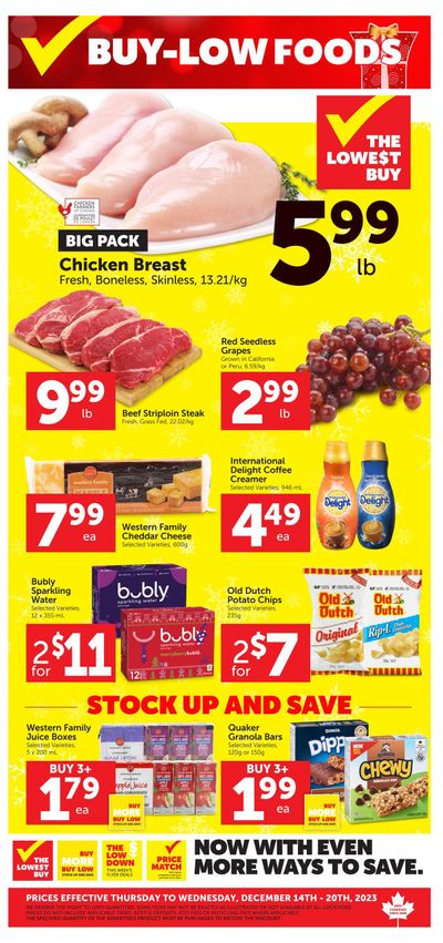 Buy-Low Foods (BC) Flyer December 14 to 20