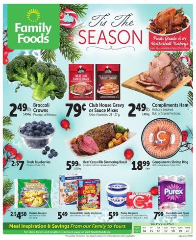 Family Foods Flyer December 14 to 20