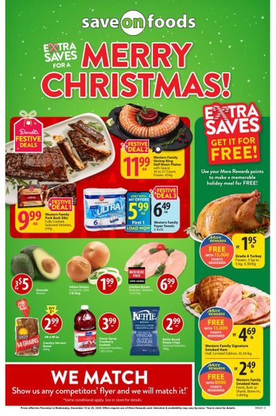 Save On Foods (SK) Flyer December 14 to 20