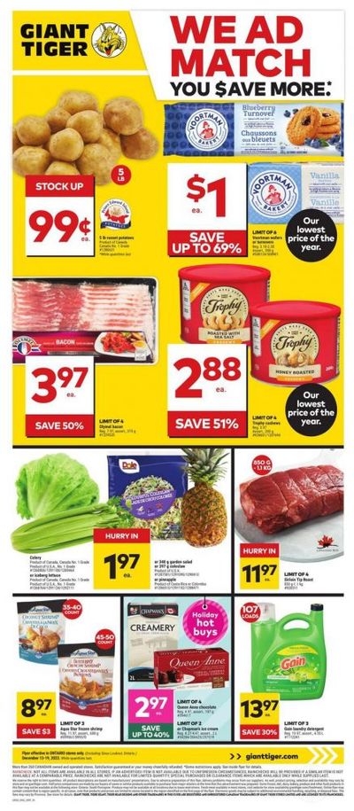 Giant Tiger Canada Flyer Deals December 13th – 19th