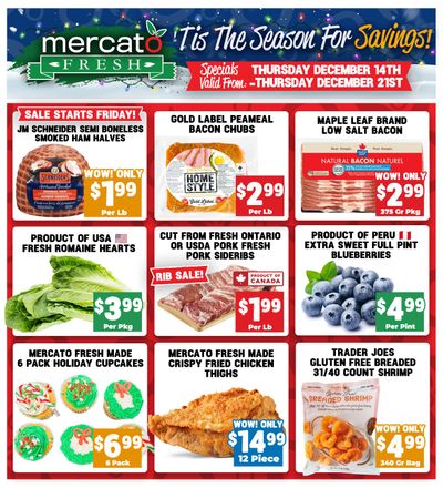 Mercato Fresh Flyer December 14 to 21