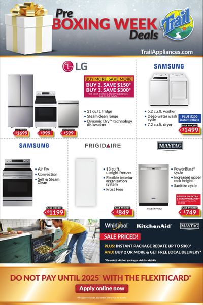 Trail Appliances (AB & SK) Flyer December 14 to 20