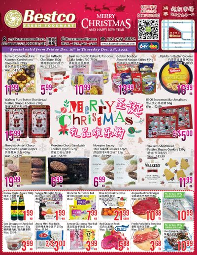 BestCo Food Mart (Scarborough) Flyer December 15 to 21
