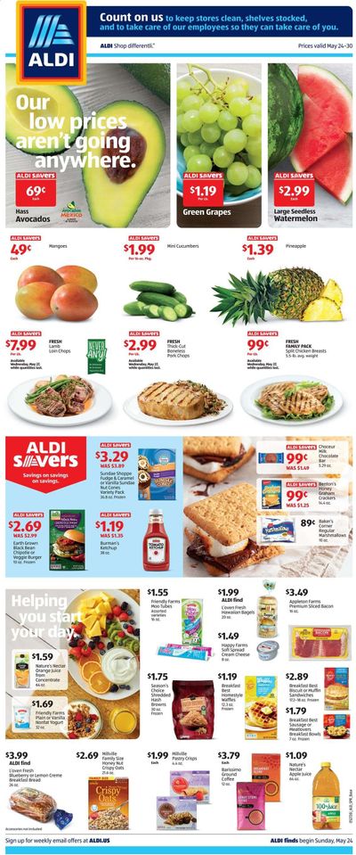 ALDI Weekly Ad & Flyer May 24 to 30