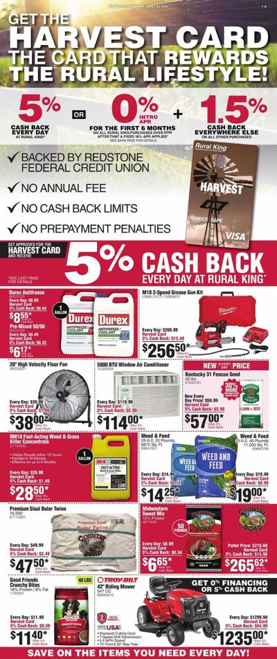 Rural King Weekly Ad & Flyer May 22 to June 30