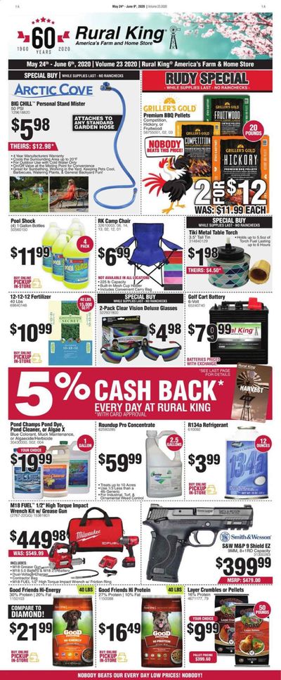 Rural King Weekly Ad & Flyer May 24 to June 6