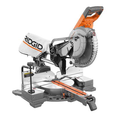 RIDGID 15 Amp 10-Inch Corded Dual Bevel Sliding Miter Saw with 70° Miter Capacity On Sale for $ 328.00 at Home Depot Canada