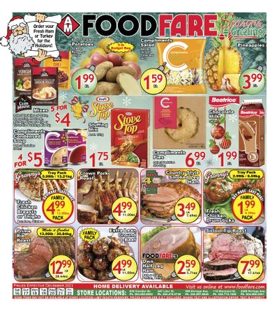 Food Fare Flyer December 16 to 22