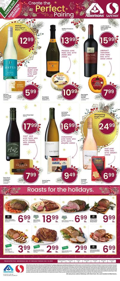 Safeway (MT) Weekly Ad Flyer Specials December 13 to December 19, 2023