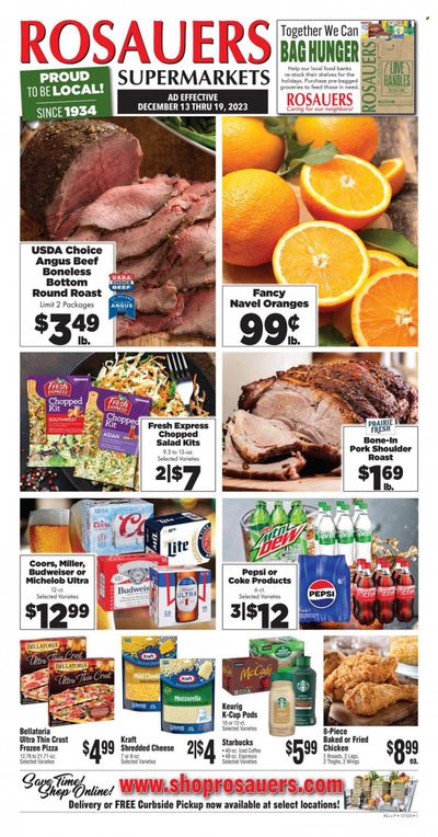 Rosauers (ID, MT, OR, WA) Weekly Ad Flyer Specials December 13 to December 19, 2023