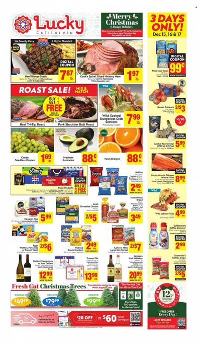 Lucky California Weekly Ad Flyer Specials December 13 to December 19, 2023