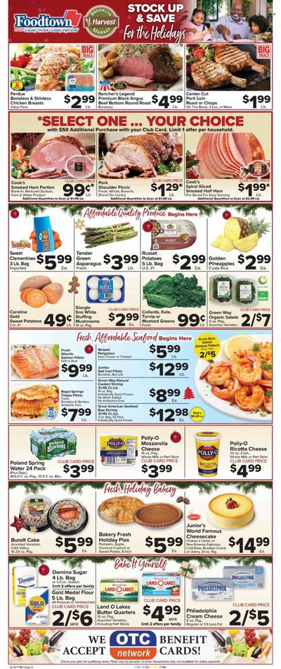 Foodtown (NJ, NY, PA) Weekly Ad Flyer Specials December 15 to December 21, 2023