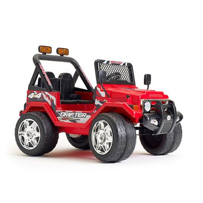 Kidsquad 12V Jeep Wrangler Ride-On Toy in Red On Sale for $ 198.00 at Home Depot Canada