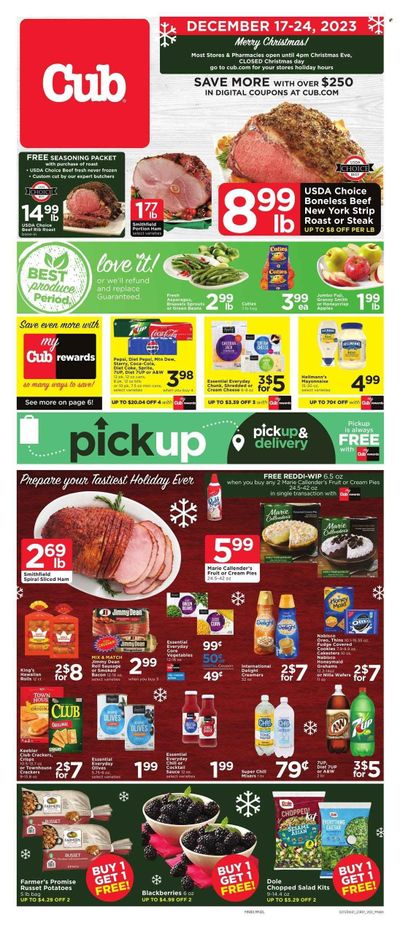 Cub Foods (MN) Weekly Ad Flyer Specials December 17 to December 24, 2023