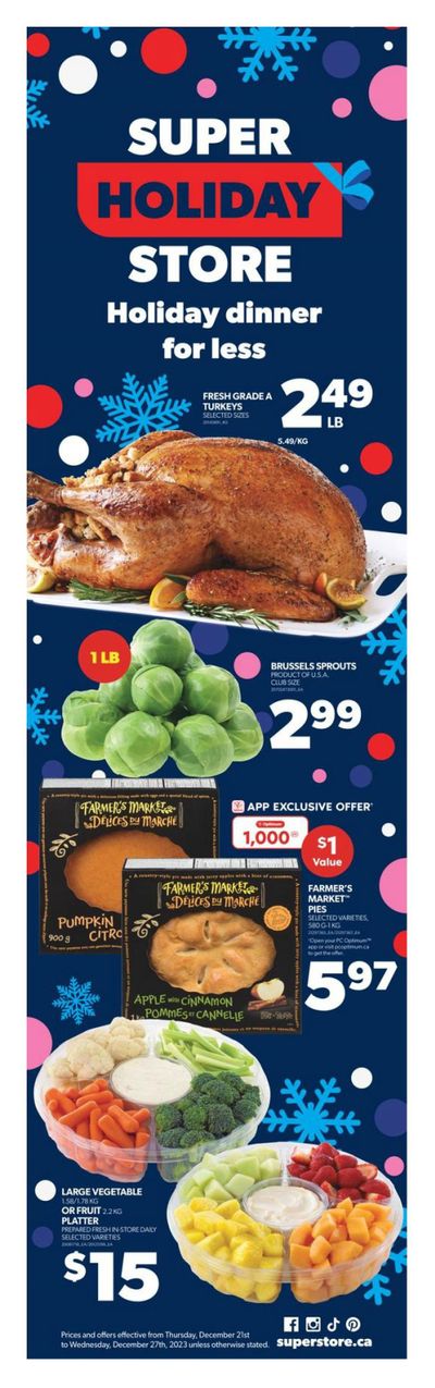 Real Canadian Superstore (ON) Flyer December 21 to 27
