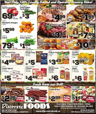 Discovery Foods Flyer November 3 to 9