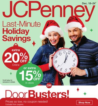 JCPenney Weekly Ad Flyer Specials December 18 to December 24, 2023
