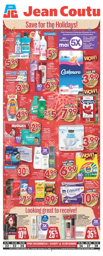 Jean Coutu (ON) Flyer December 22 to 28