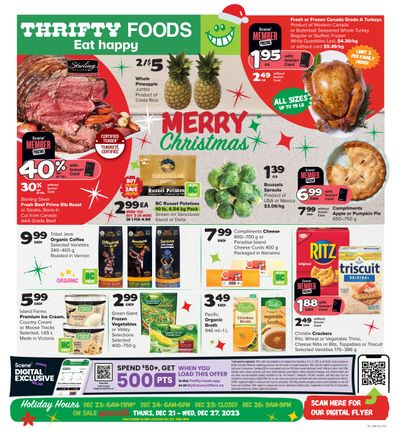 Thrifty Foods Flyer December 21 to 27