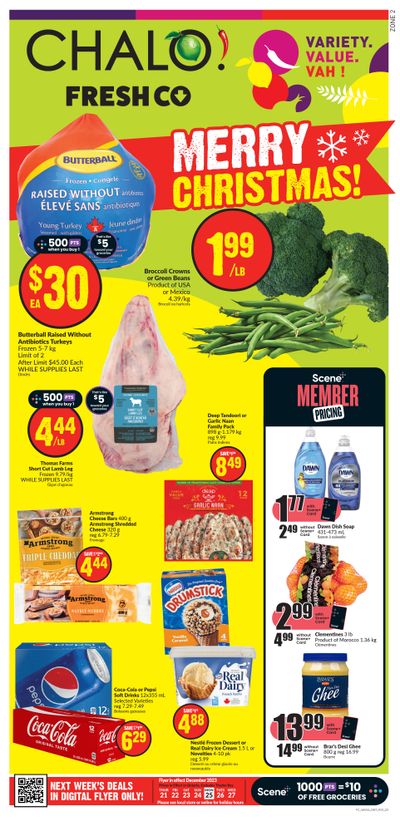 Chalo! FreshCo (ON) Flyer December 21 to 27