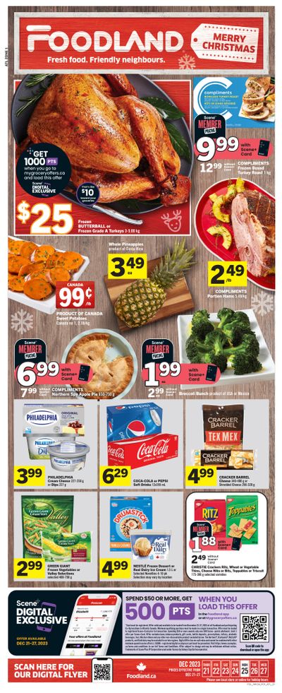 Foodland (Atlantic) Flyer December 21 to 27