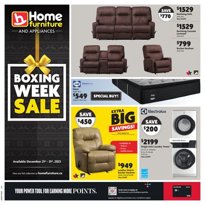 Home Furniture (ON) Flyer December 21 to 31