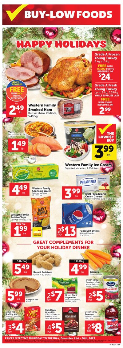Buy-Low Foods (BC) Flyer December 21 to 26