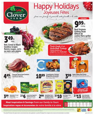 Clover Farm (Atlantic) Flyer December 21 to January 3