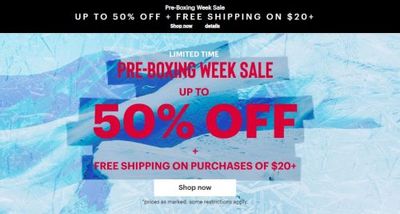 Ardene Canada Pre-Boxing Week Sale: Save up to 50% + Get Free Shipping on Orders of $20 or More
