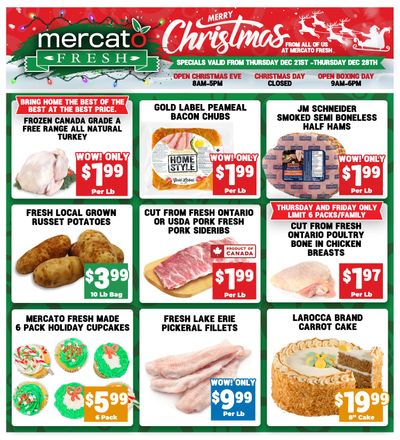 Mercato Fresh Flyer December 21 to 28