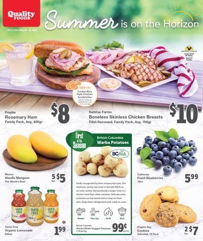 Quality Foods Flyer May 25 to 31