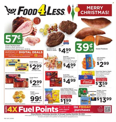 Food 4 Less (IL) Weekly Ad Flyer Specials December 20 to December 26, 2023