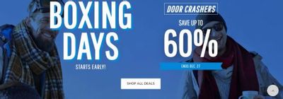 Sporting Life Canada Boxing Days Early Sale: Save up to 60% on Door Crashers