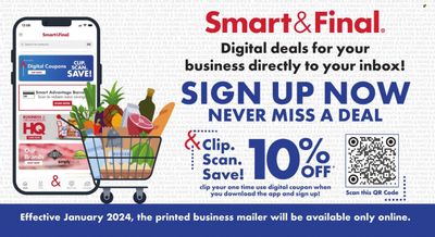 Smart & Final (AZ, CA) Weekly Ad Flyer Specials December 13 to December 26, 2023