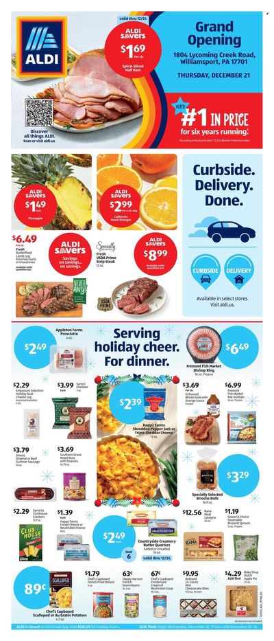 ALDI (PA) Weekly Ad Flyer Specials December 20 to December 26, 2023