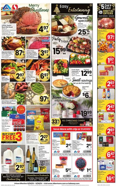Safeway (AZ) Weekly Ad Flyer Specials December 20 to December 26, 2023
