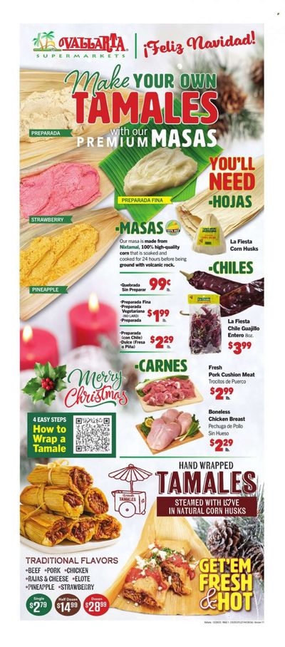 Vallarta (CA) Weekly Ad Flyer Specials December 20 to December 26, 2023