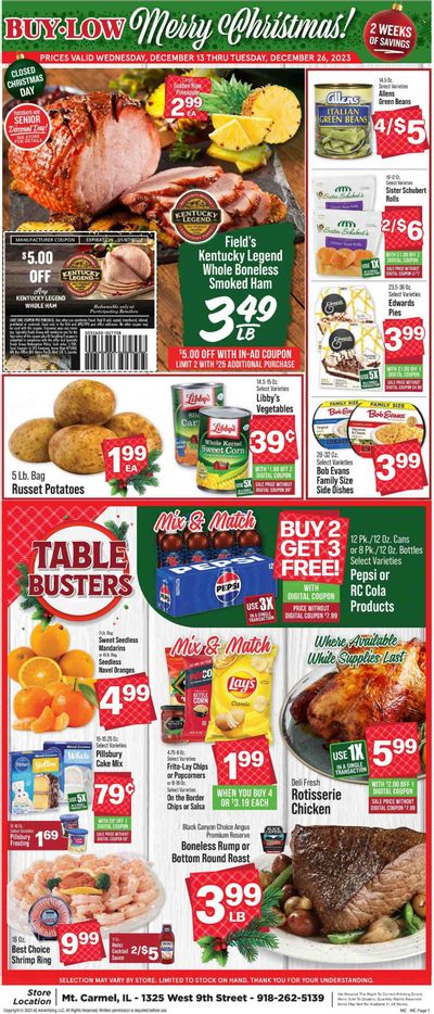 IGA (IL) Weekly Ad Flyer Specials December 20 to December 26, 2023