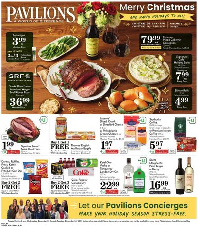 Pavilions (CA) Weekly Ad Flyer Specials December 20 to December 26, 2023