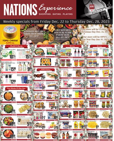 Nations Fresh Foods (Toronto) Flyer December 22 to 28