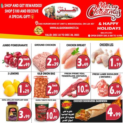 Al-Quds Supermarket Flyer December 22 to 28
