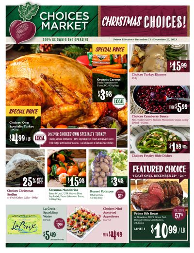 Choices Market Flyer December 21 to 27