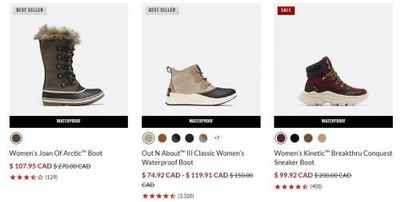 Sorel Canada Pre Black Friday Offers: End of Season Sale up to 50% off